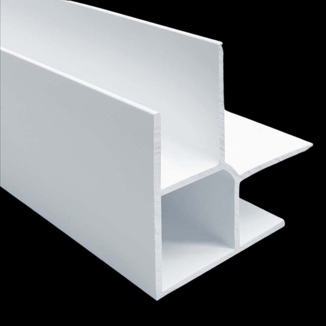 Perfil PVC Fulltech Esquina Exterior 270° Blanco 5m