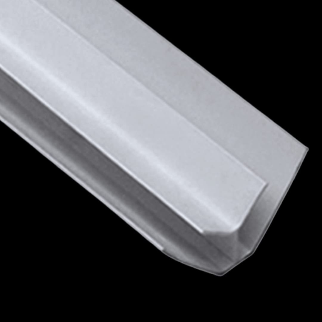 Perfil Interior Fulltech Esquinero 90° Blanco 4.75m